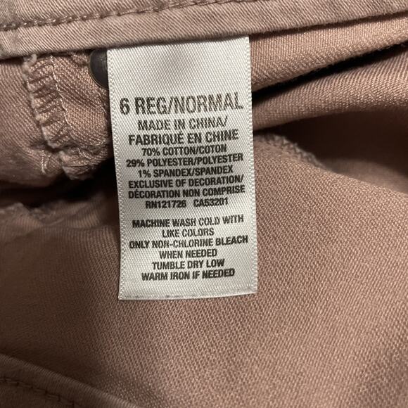 Beautiful Mauve/Dusty Pink Aeropostale High Waisted Jegging Size 6 Reg - Picture 5 of 5